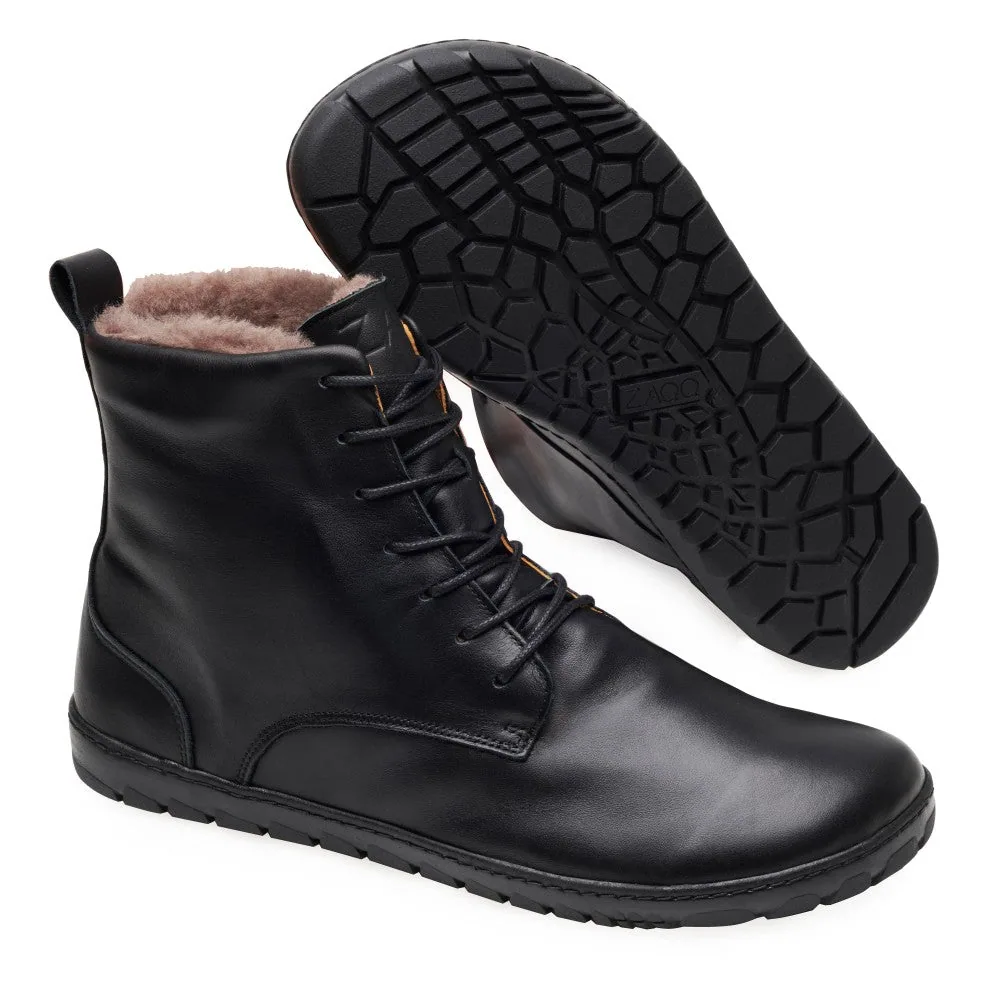 Ботинки для женщин и мужчин ZAQQ QUINTIC Winter Waterproof Black (чёрный цвет), фото 2