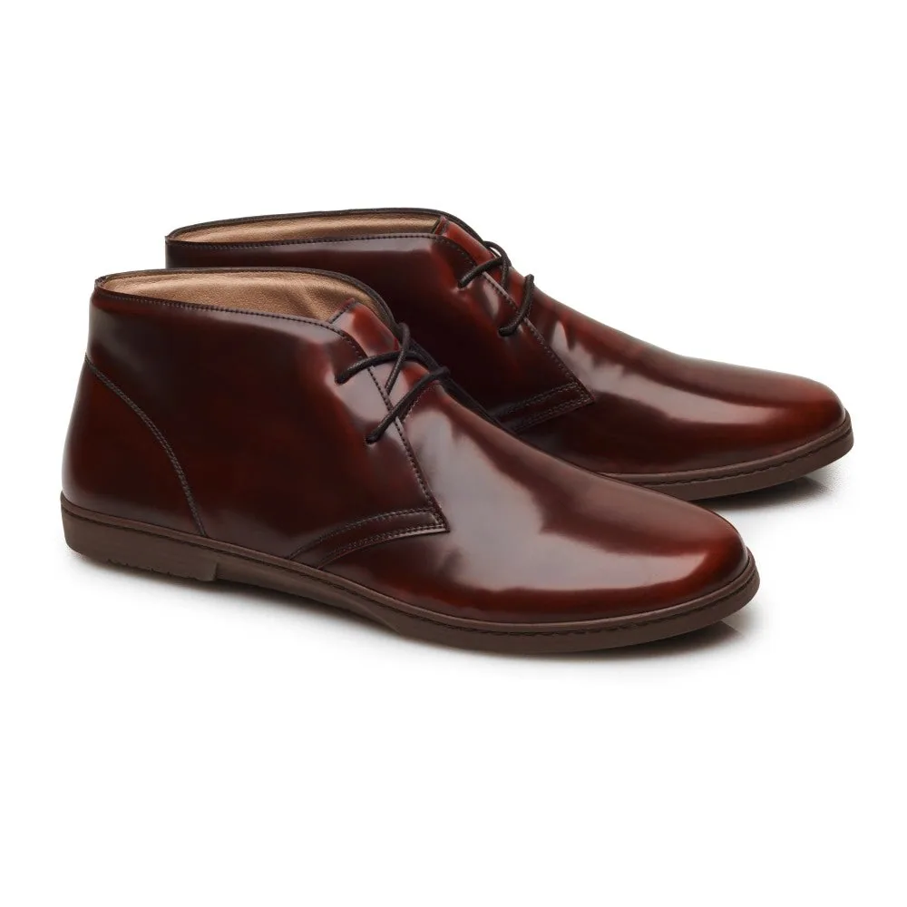 Мужские ботинки ZAQQ DUQE Vegan Antique Brown (коричневый цвет) — фото 1 из 10