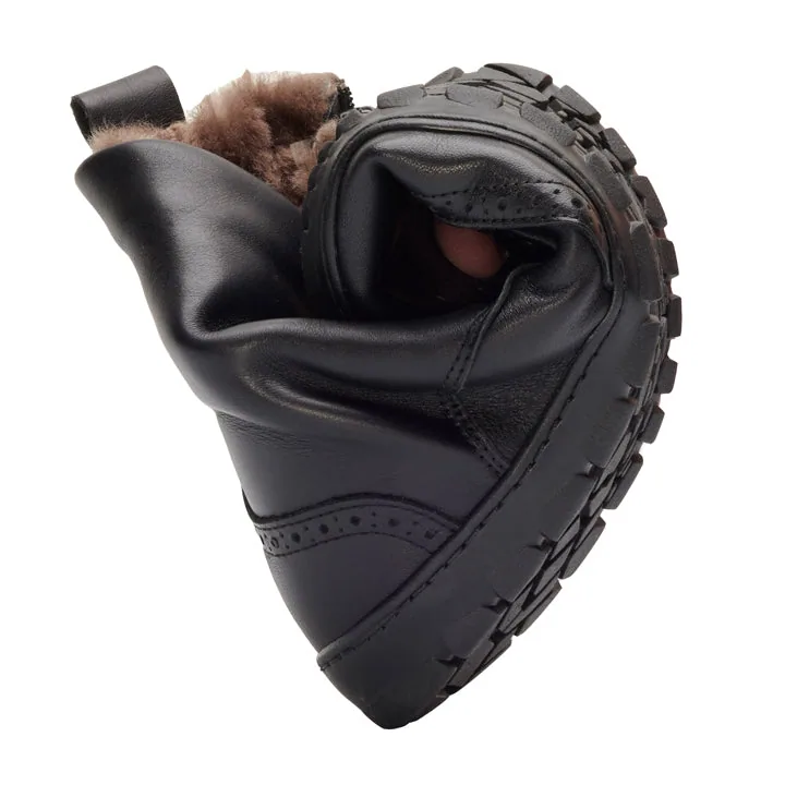 Ботинки для женщин и мужчин ZAQQ QUINTIC Winter Brogue Black (чёрный цвет), фото 4
