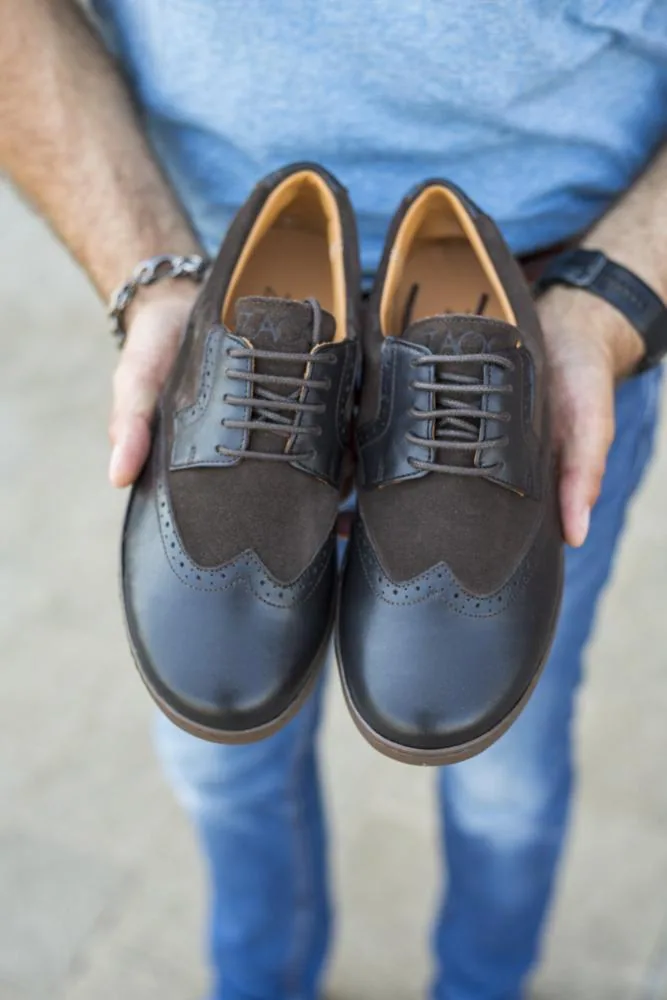 Мужские туфли ZAQQ BRIQ Brogue Tonka, фото 5