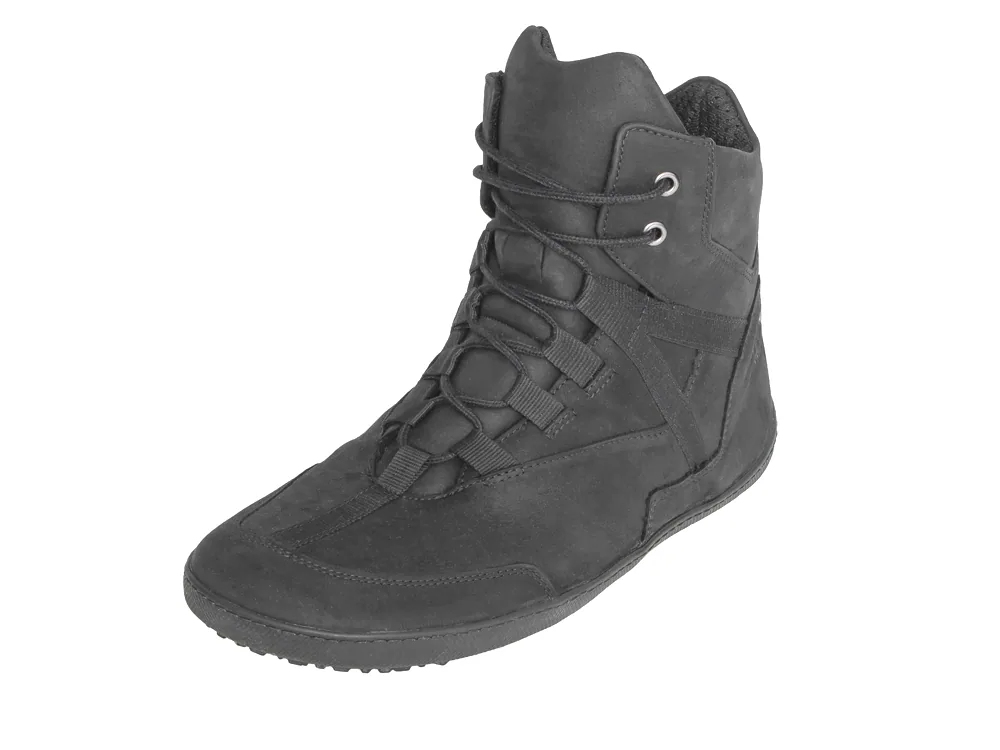 Треккинговые ботинки Sole Runner Surtur из чёрной кожи, фото 4