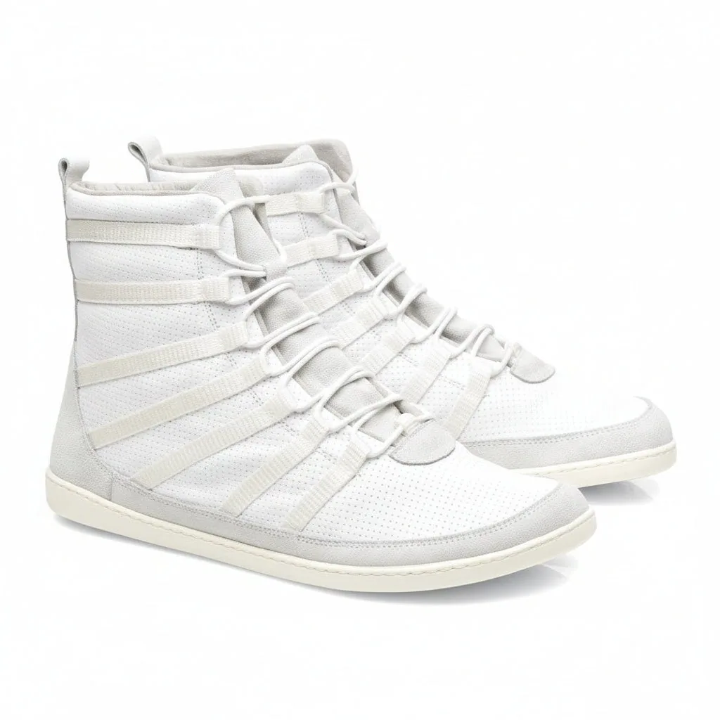 Кроссовки для женщин и мужчин ZAQQ SPARQ High White (белый цвет)