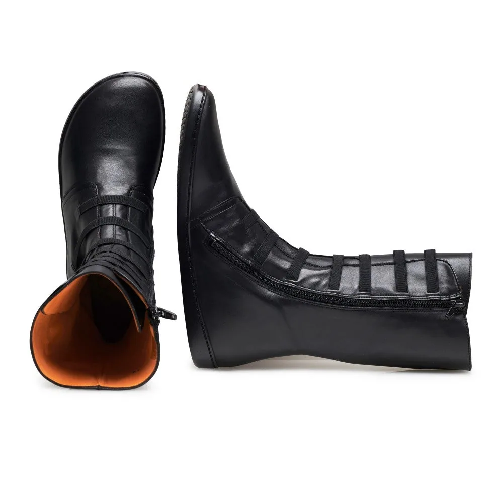 Женские ботинки ZAQQ ATTRAQT Stretch Nappa Black (чёрный цвет), фото 3