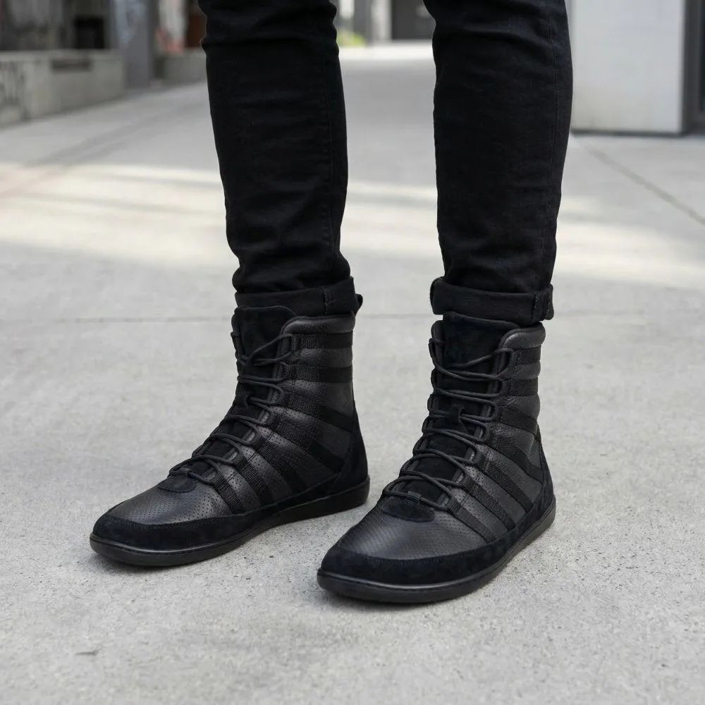 Кроссовки для женщин и мужчин ZAQQ SPARQ High Black (чёрный цвет), фото 17