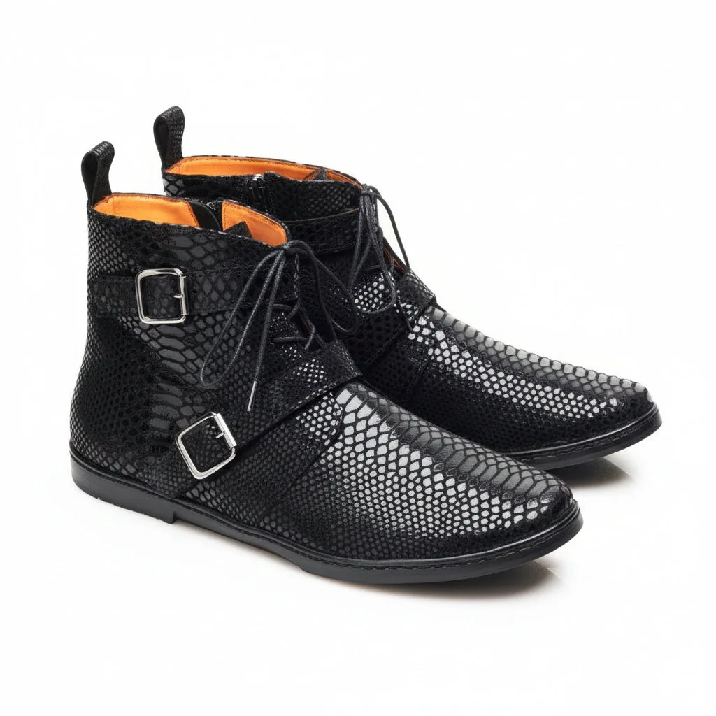 Женские ботинки ZAQQ Quail Ridge Black (чёрный цвет)
