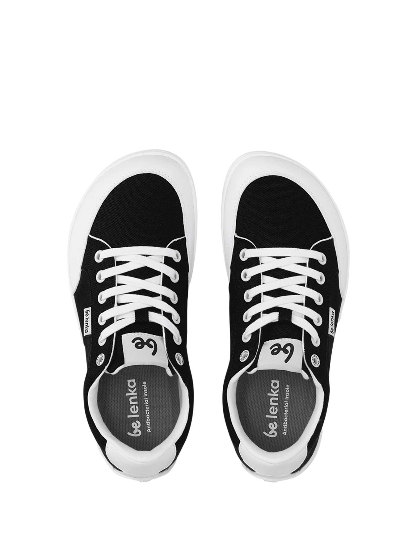 Босоногие кроссовки Be Lenka Rebound - чёрный и белый, фото 7
