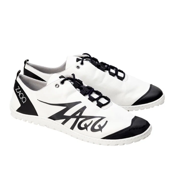 Мужские кроссовки ZAQQ SQIM White Black (чёрный цвет)