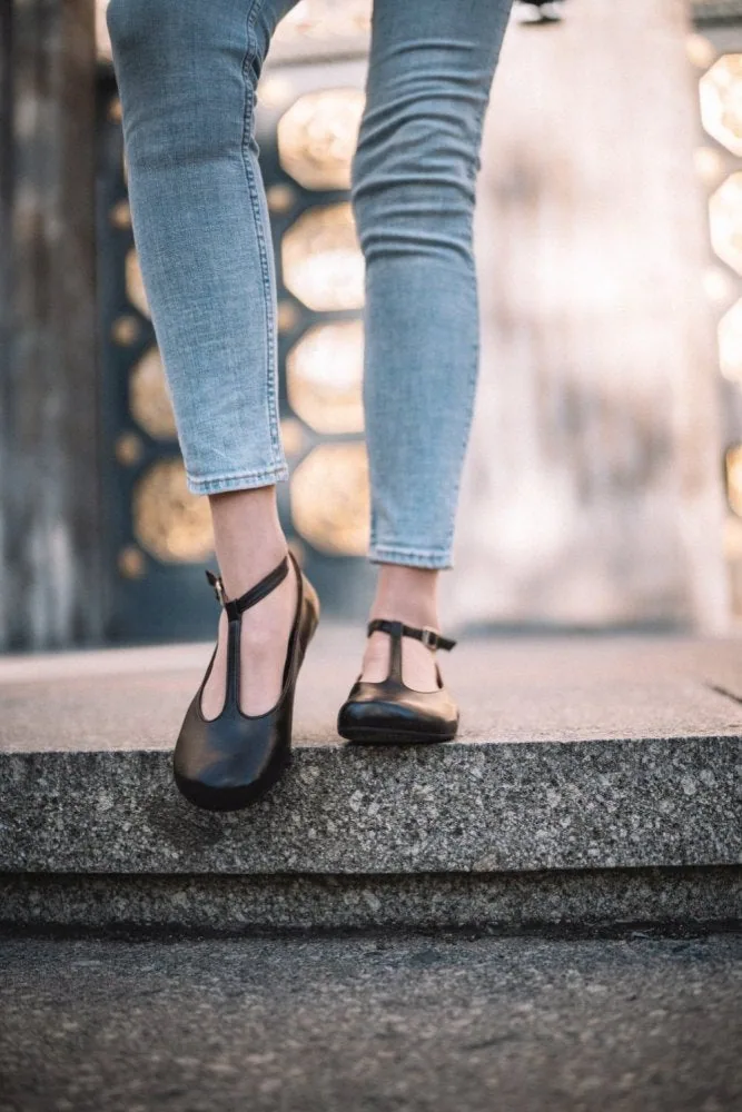 Женские балетки ZAQQ QITE Dark Brown (тёмно-коричневый цвет), фото 7