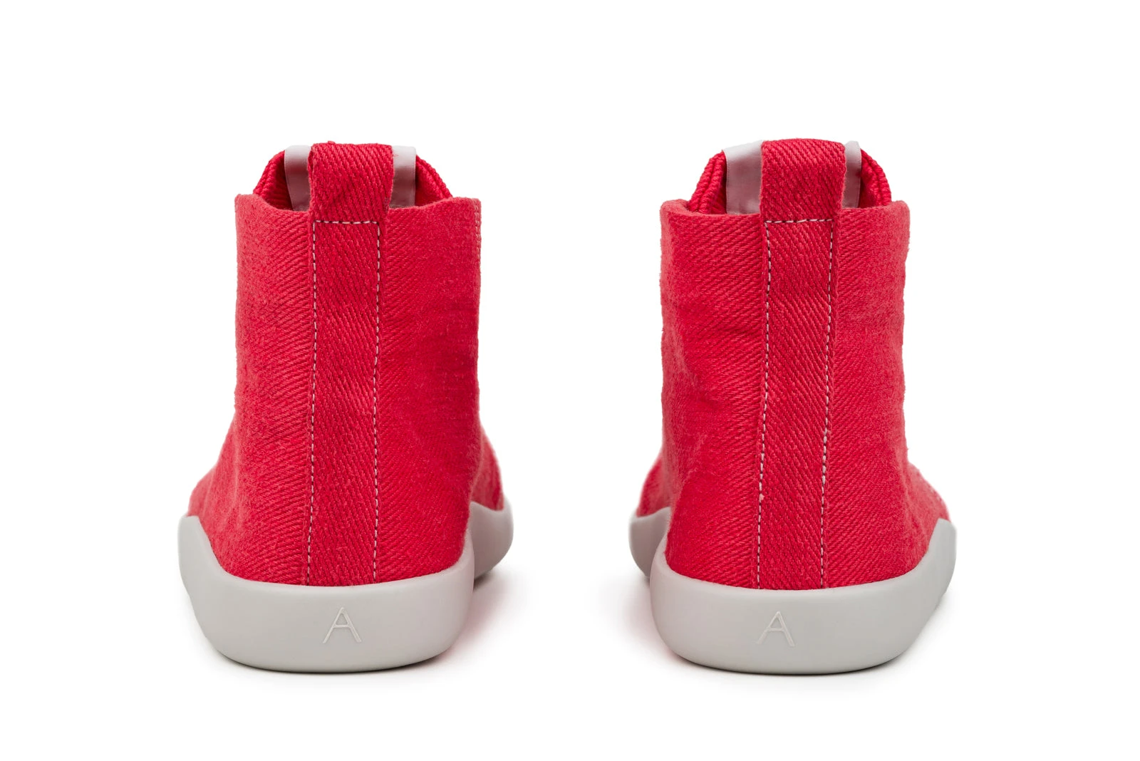 Кроссовки Ahinsa Street Hemp High-Top Barefoot — красный, фото 9