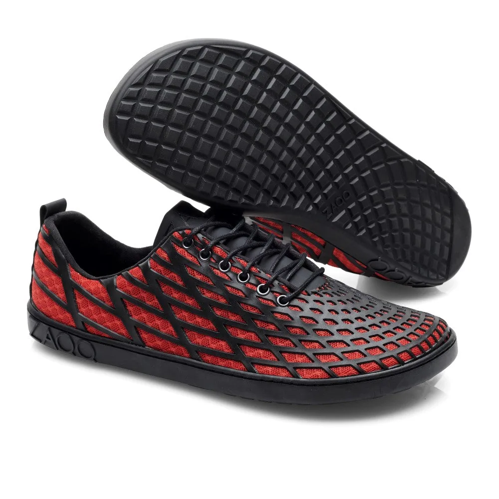 Кроссовки для женщин и мужчин ZAQQ SPIQE Red Black (чёрный цвет), фото 2