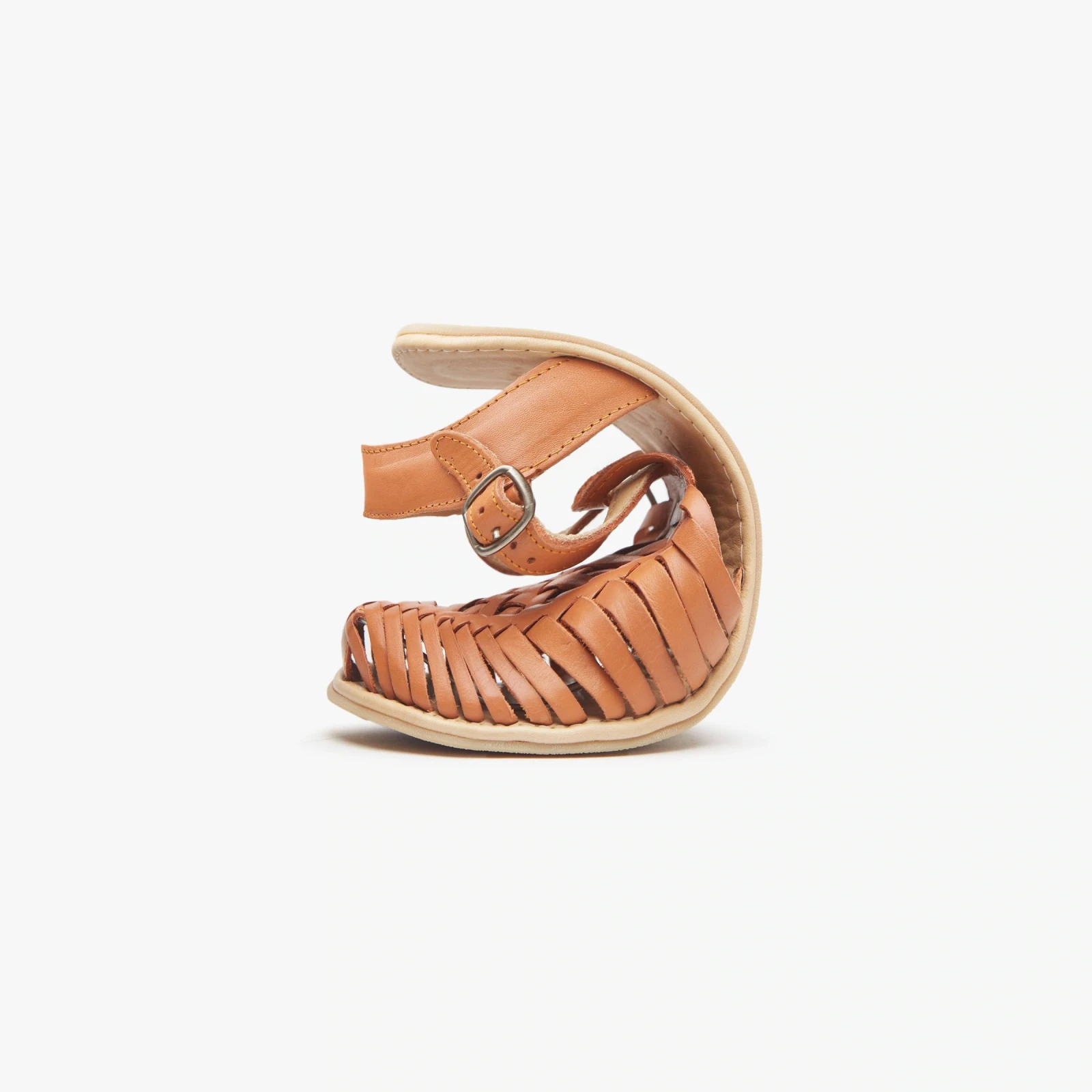 Босоногие сандалии Origo Huarache Sandal by Anya — ириска, фото 2