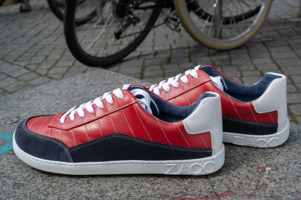 Мужские кроссовки ZAQQ QAMPION Navy Red (красный цвет), фото 11