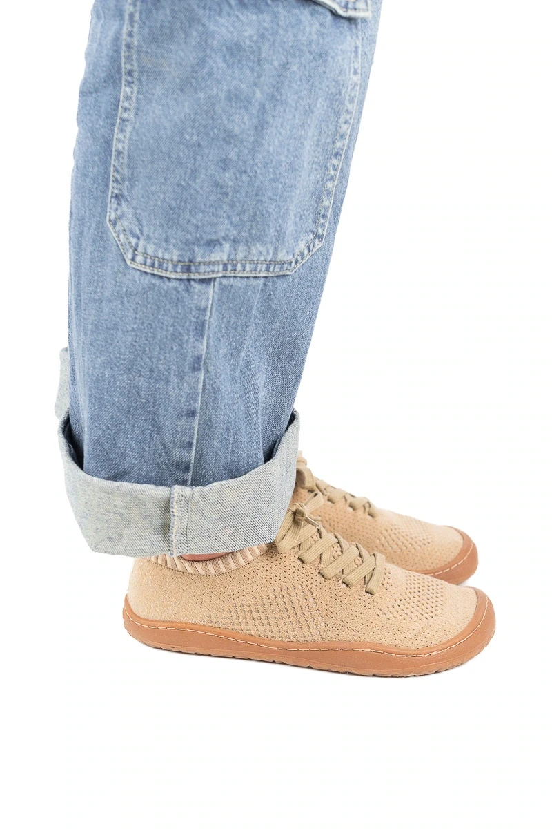 Босоногие кроссовки Sambas the bambas Essence Sira — песочные, фото 2