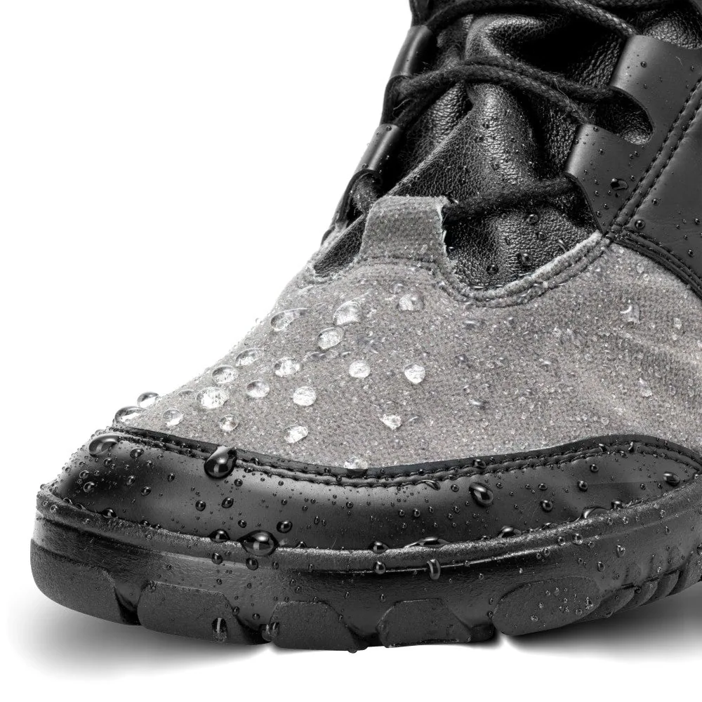 Ботинки для женщин и мужчин ZAQQ QUEST Black Waterproof (чёрный цвет), фото 3