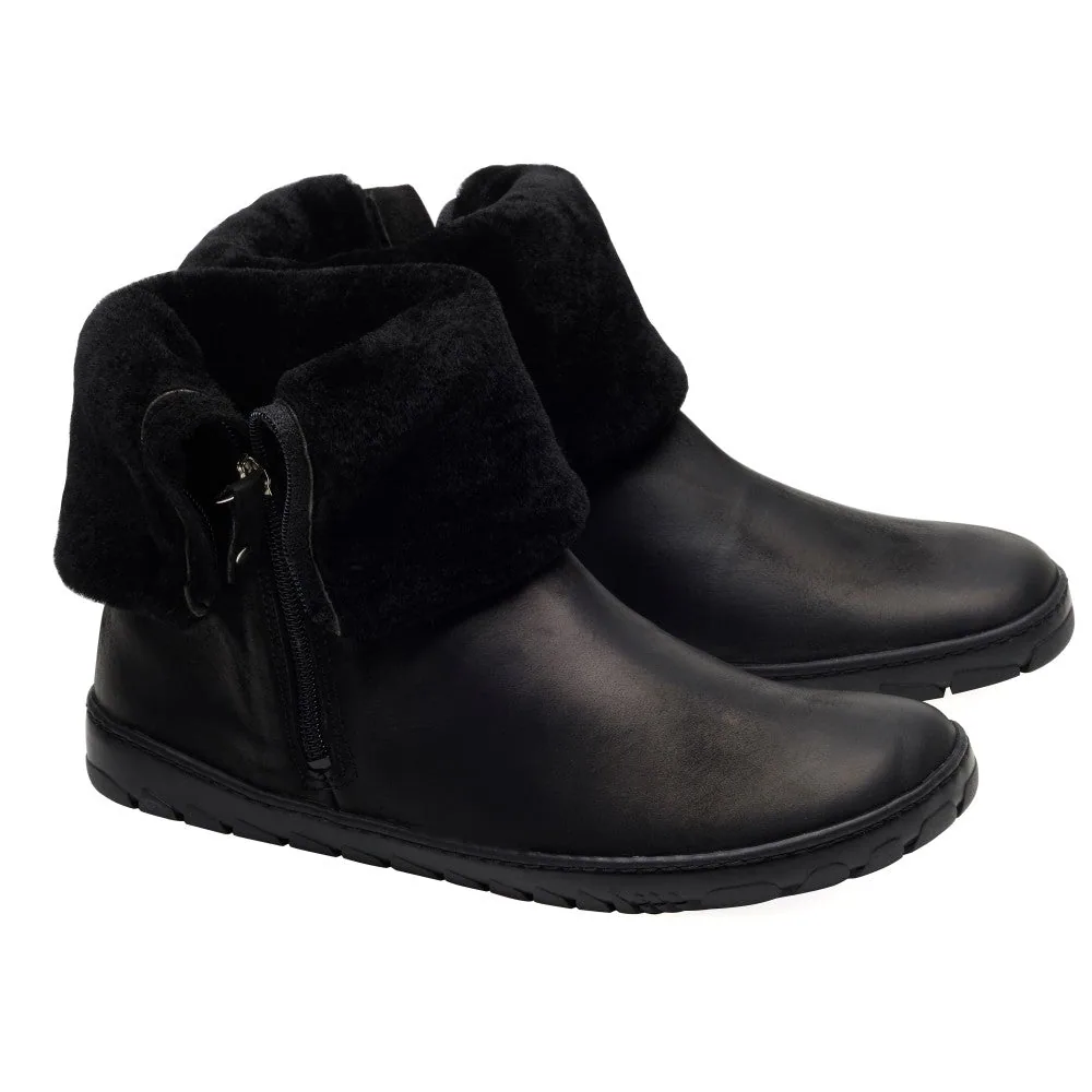 Женские ботинки ZAQQ HUQ Black (чёрный цвет)