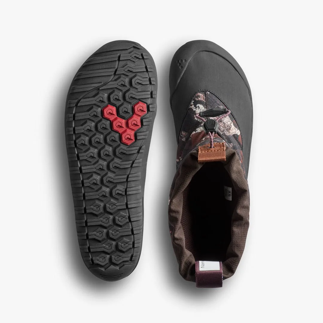 Ботинки Vivobarefoot Tracker Boot AT — для подростков, серо-коричневый с узором, фото 2