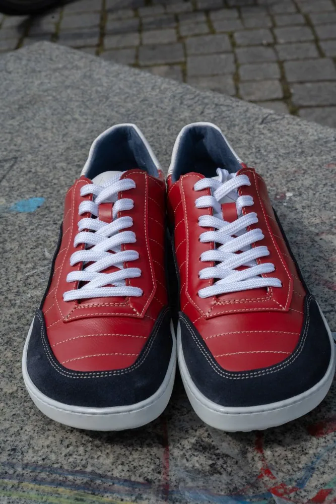 Мужские кроссовки ZAQQ QAMPION Navy Red (красный цвет), фото 10