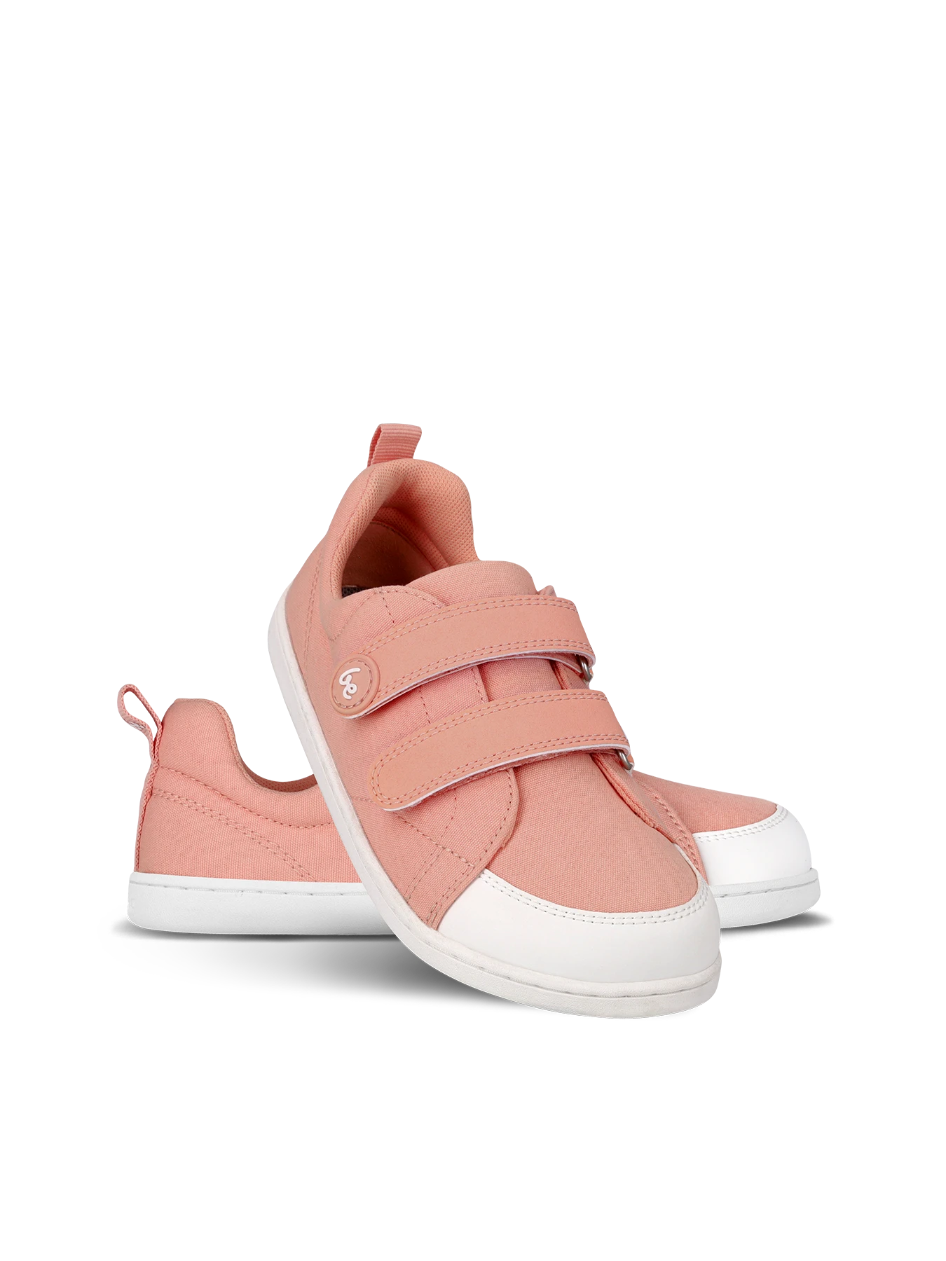 Детские босоногие кроссовки Be Lenka Canvi - кораллово-розовый, фото 3
