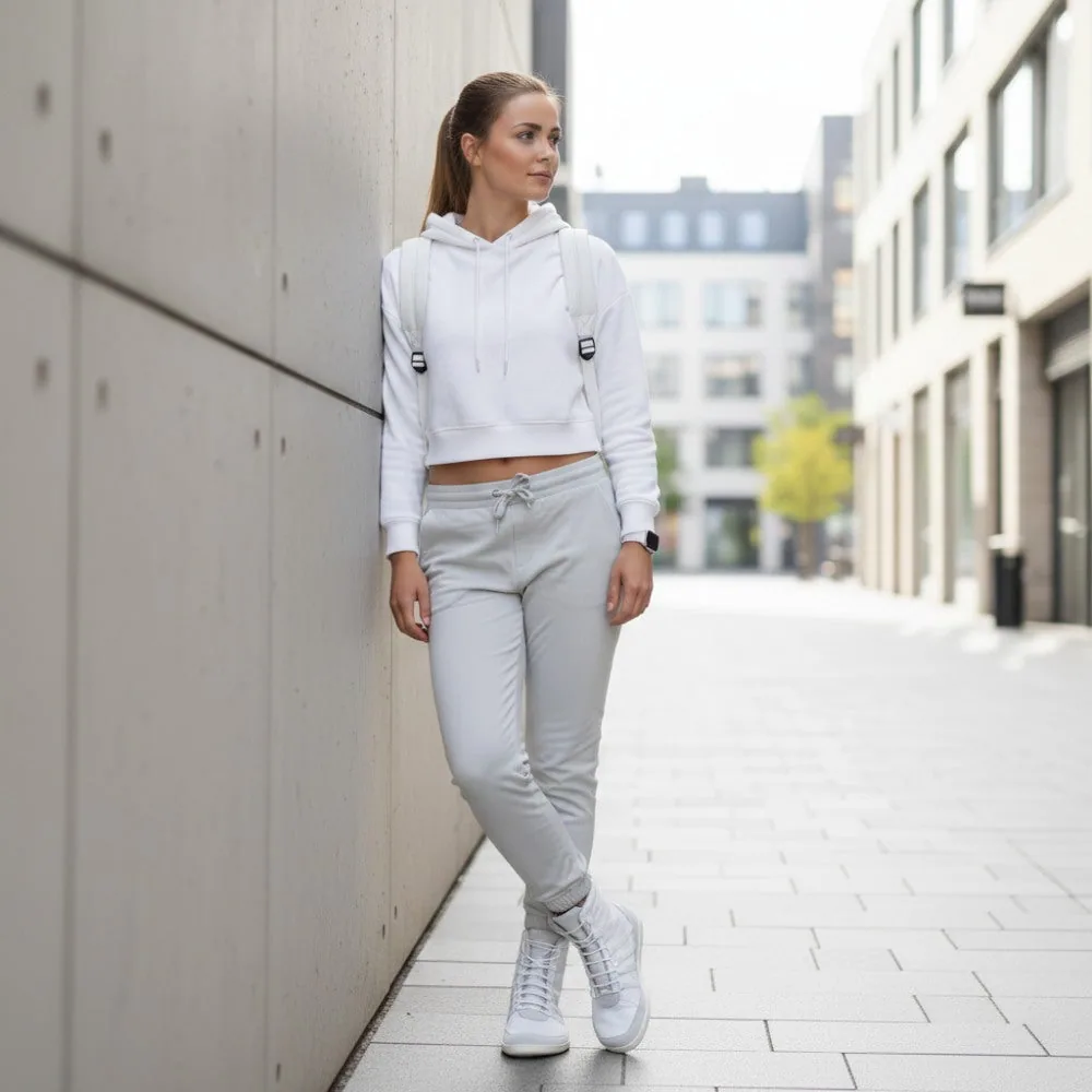 Кроссовки для женщин и мужчин ZAQQ SPARQ High White (белый цвет), фото 11