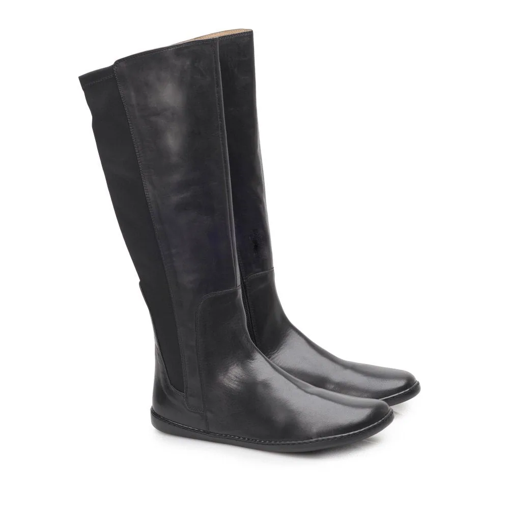 Женские ботинки ZAQQ SELEQT Stretch Black (чёрный цвет)
