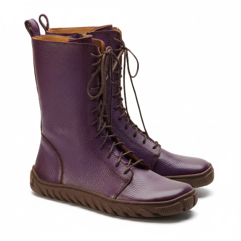 Женские ботинки ZAQQ DOQS Purple (фиолетовый цвет)