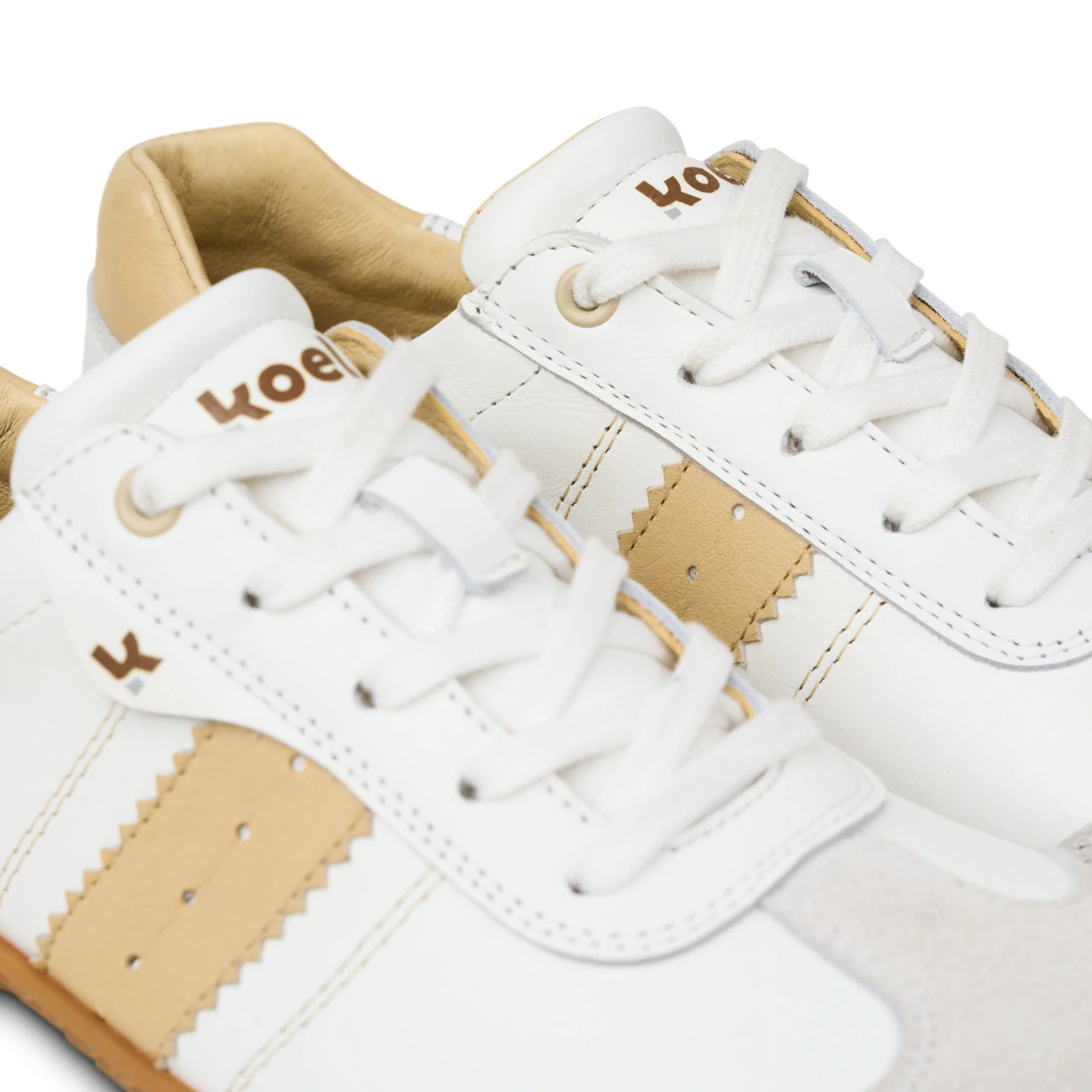 Кроссовки Koel ILA Napa Suede 3.0 — молочный и бежевый, фото 4