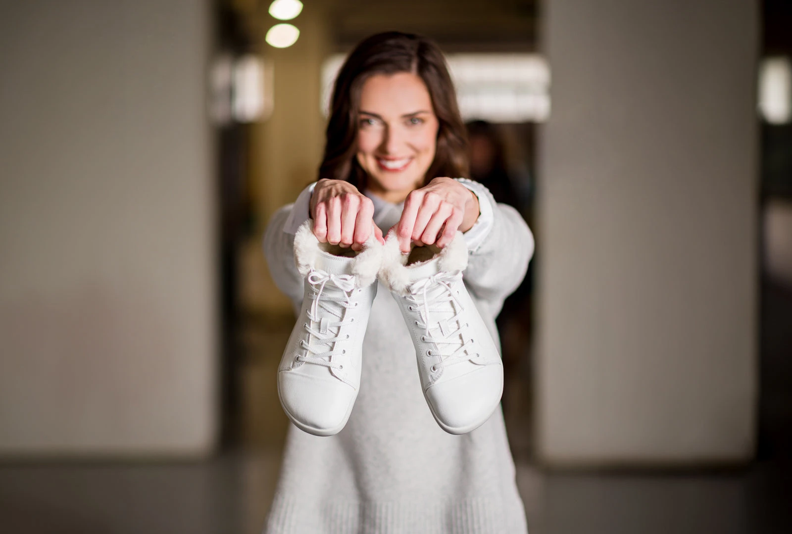 Кроссовки Ahinsa Tara Winter 2.0 Barefoot — белый, фото 16