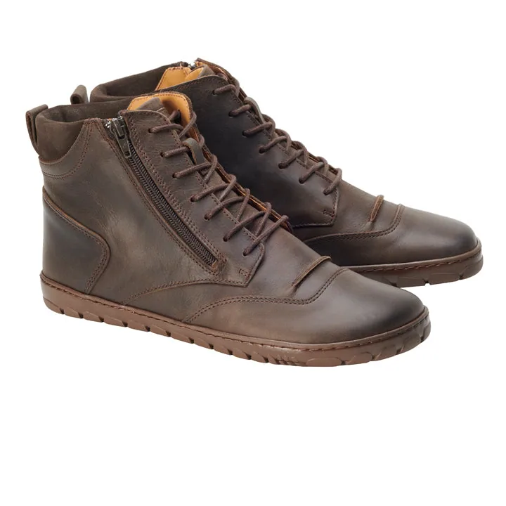 Мужские ботинки ZAQQ PARQER Dark Brown (тёмно-коричневый цвет)