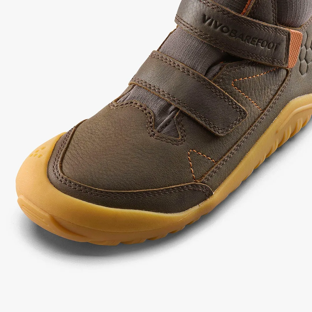 Ботинки Vivobarefoot Tracker AT — для дошкольников, коричневый, фото 6