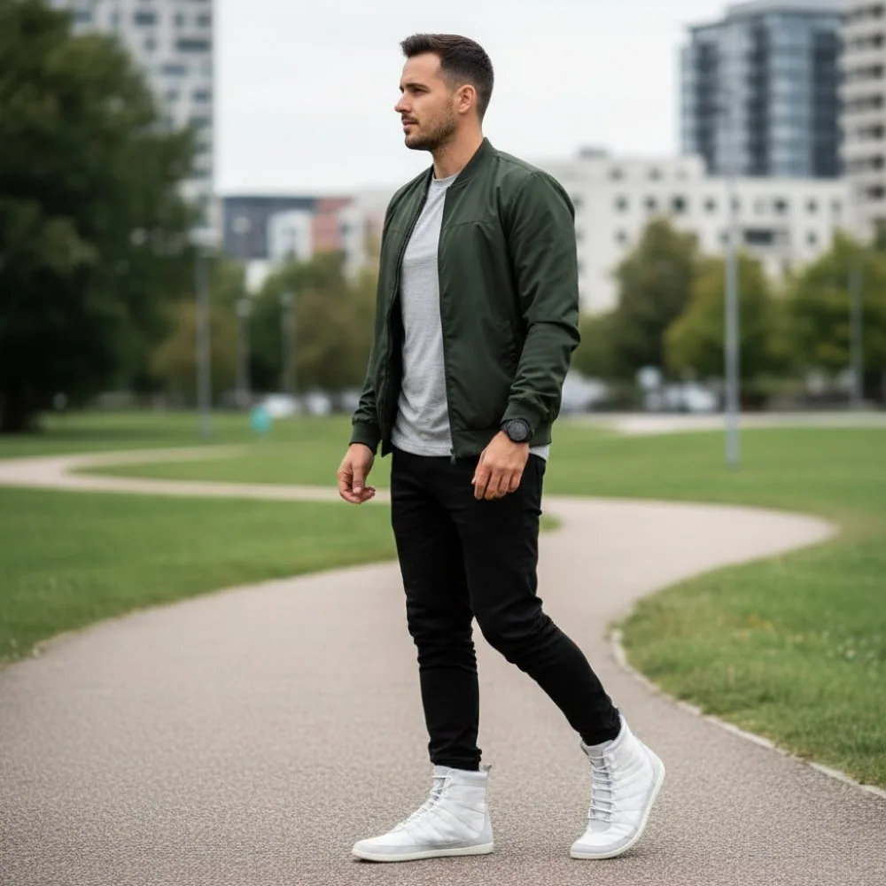 Кроссовки для женщин и мужчин ZAQQ SPARQ High White (белый цвет), фото 14