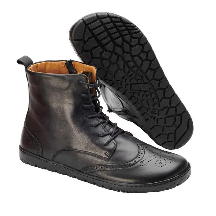 Ботинки для женщин и мужчин ZAQQ QUINTIC Brogue Black (чёрный цвет), фото 2