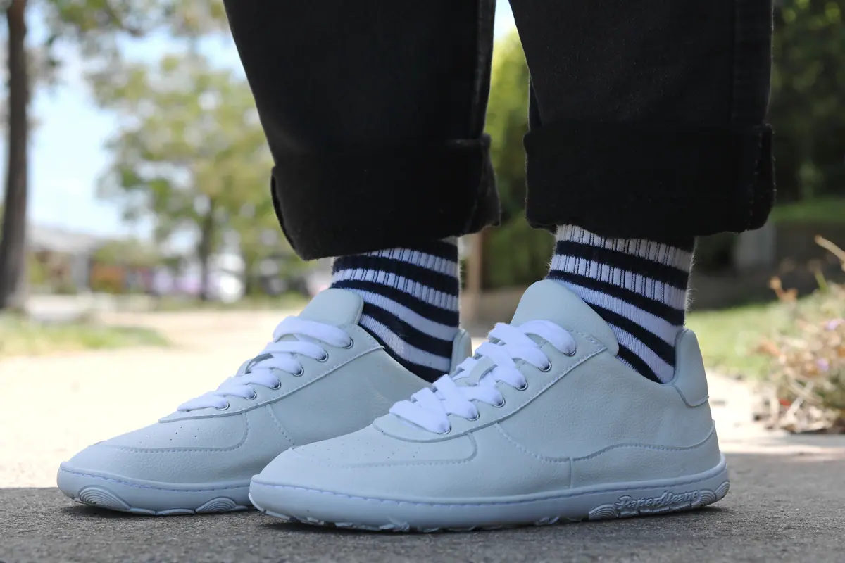 Босоногие кеды Paperkrane WHITE LOW 2.0, фото 10