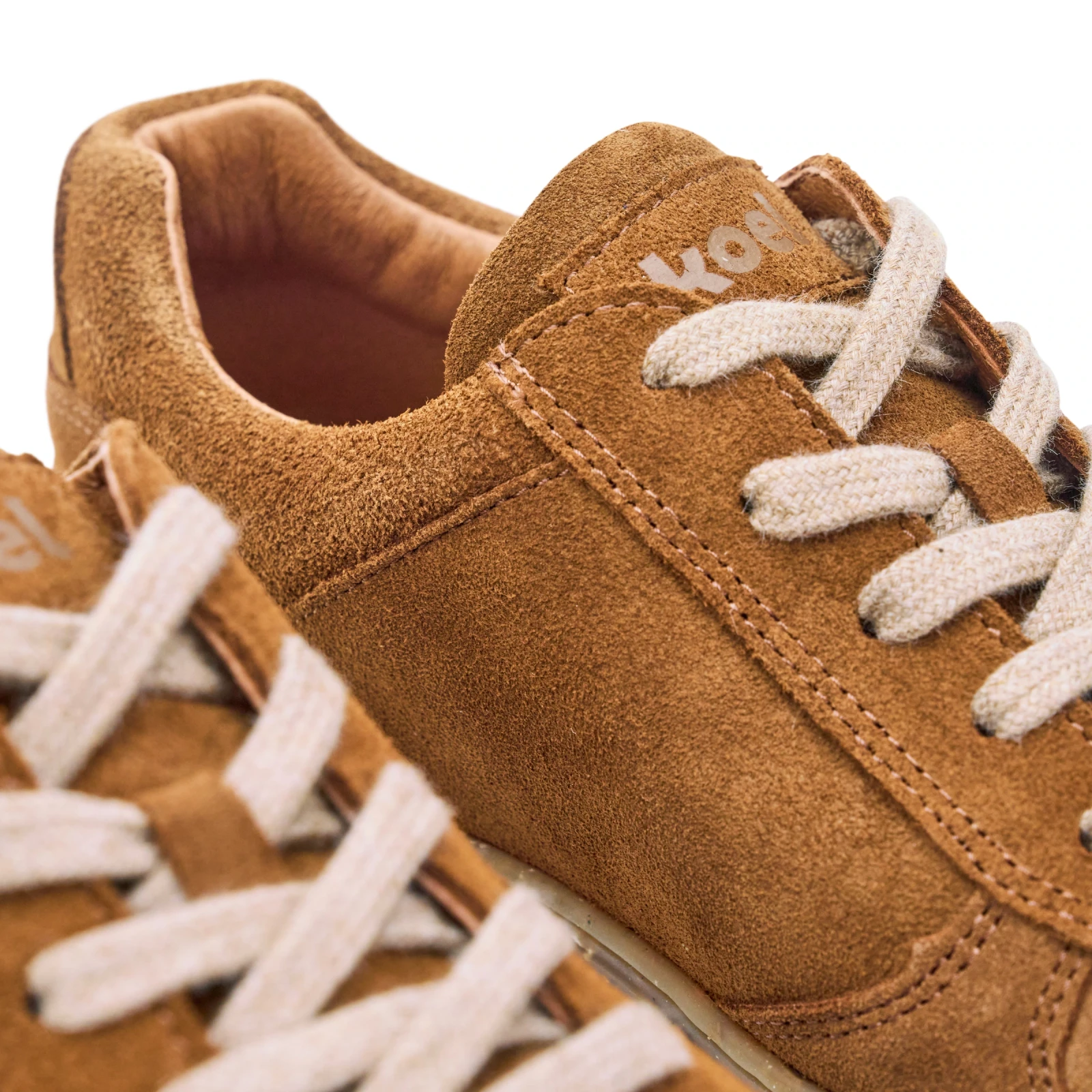 Кроссовки Koel FRANCIE Suede Eco — коньячный, фото 4