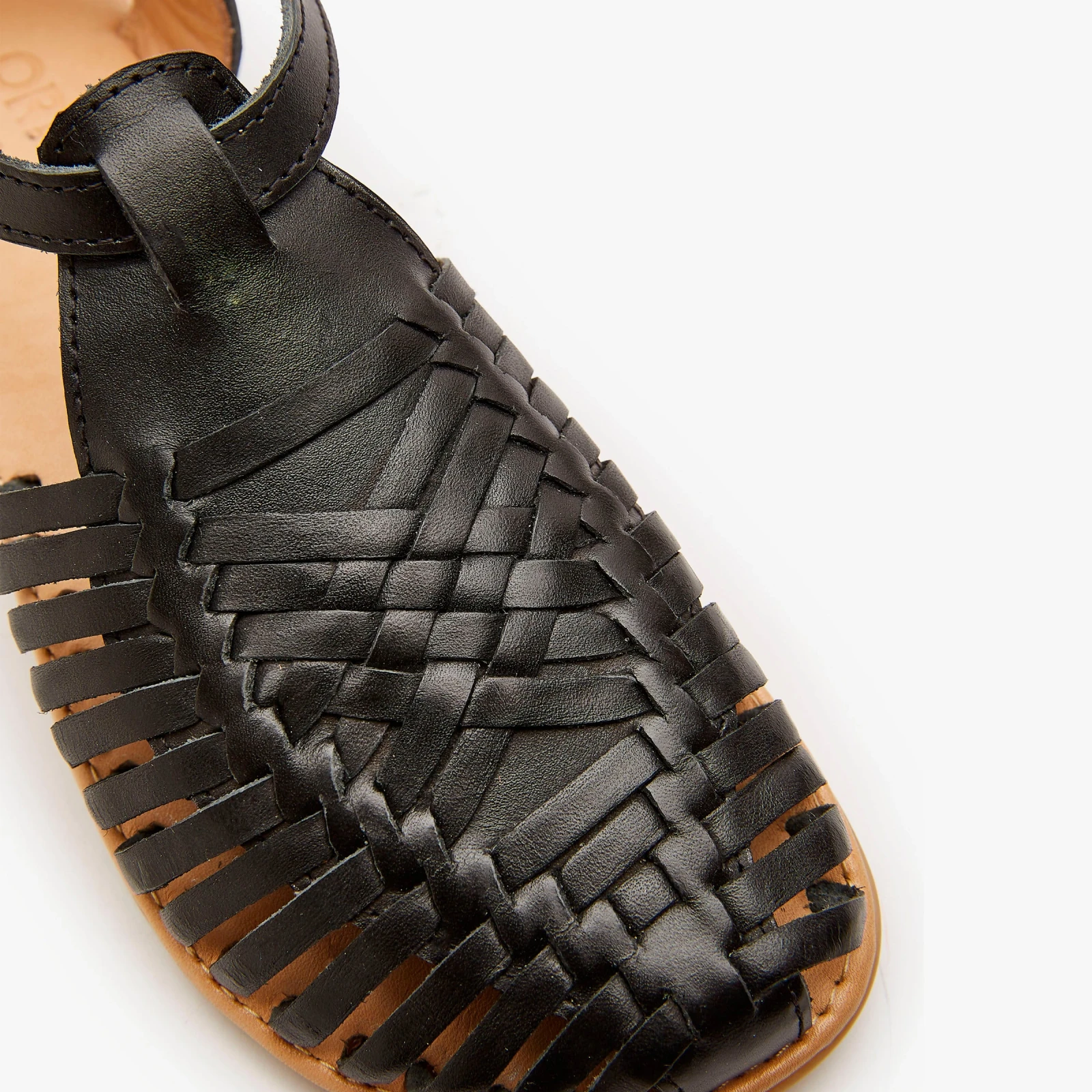 Босоногие сандалии Origo Huarache Sandal by Anya — чёрный, фото 6