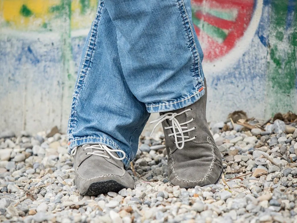 Мокасины Sole Runner Scout 2 из серой замши, фото 8