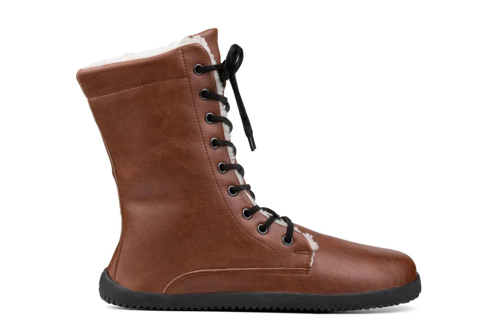 Сапоги Ahinsa Jaya Winter Zip Barefoot — коричневый — фото 1 из 8