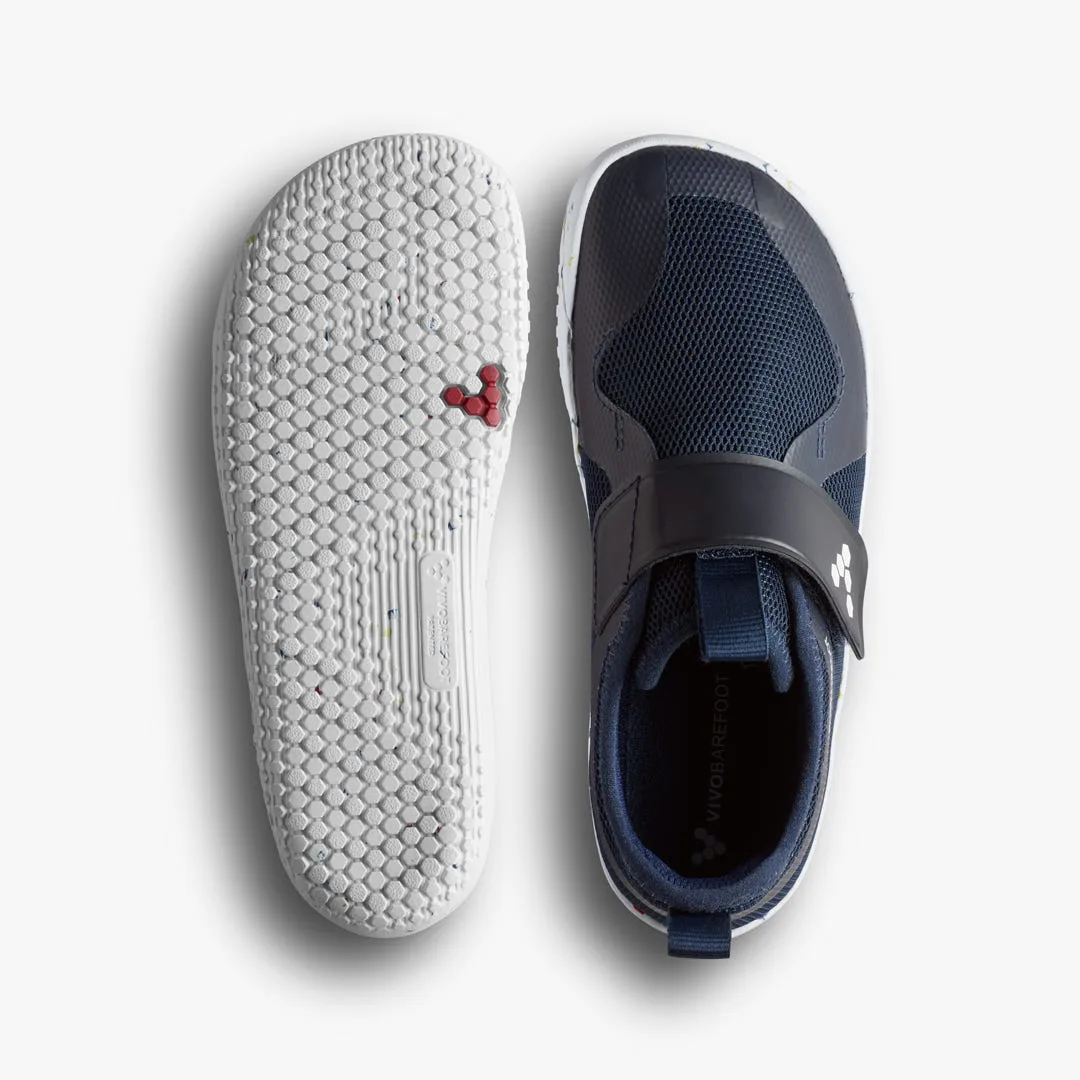 Кроссовки Vivobarefoot Primus Sport IV — детская модель, тёмно-синий, фото 2
