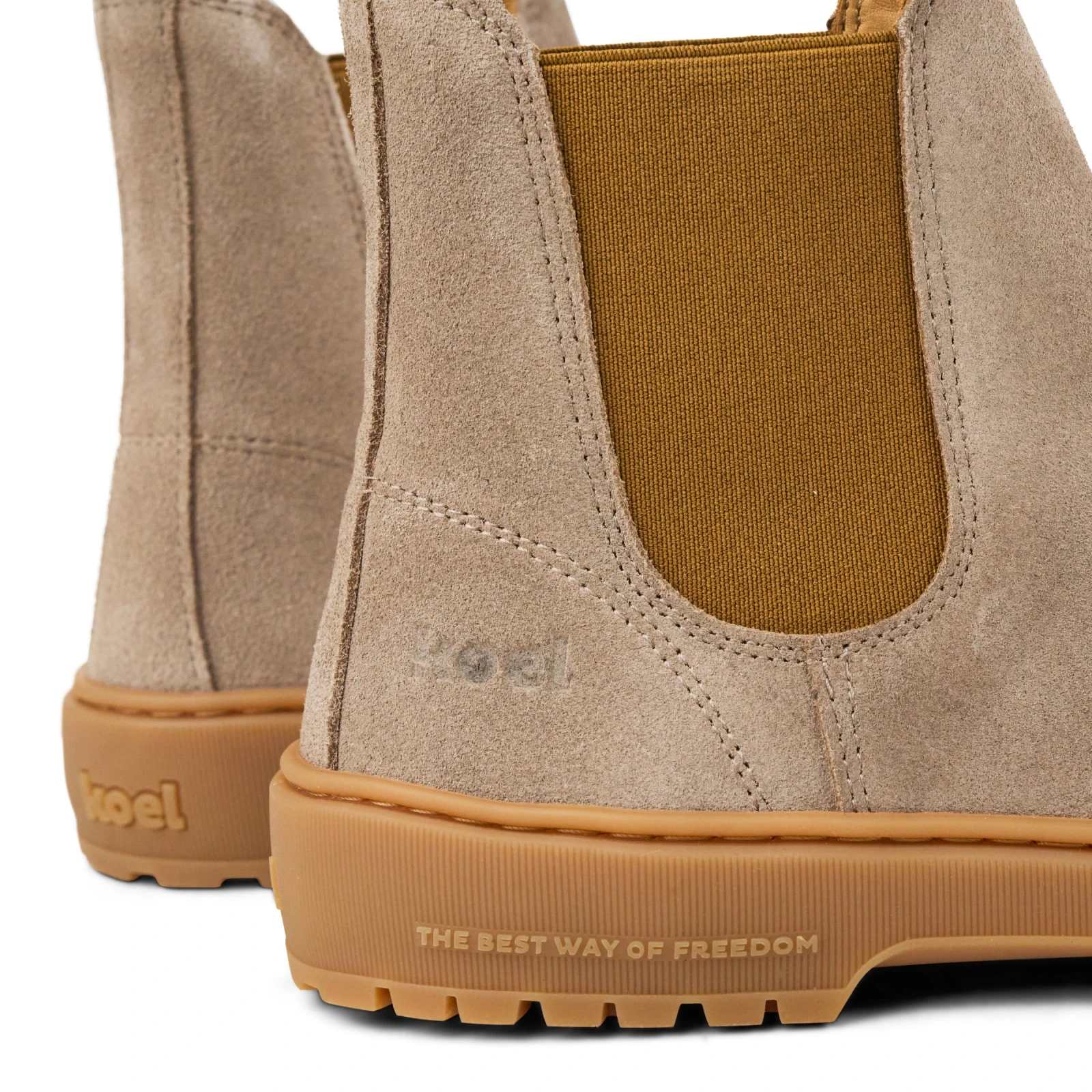 Ботинки Koel GAVIEN Suede — серо-коричневый, фото 4