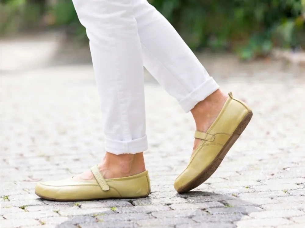 Женские балетки Sole Runner Leda, кукурузного цвета, фото 2
