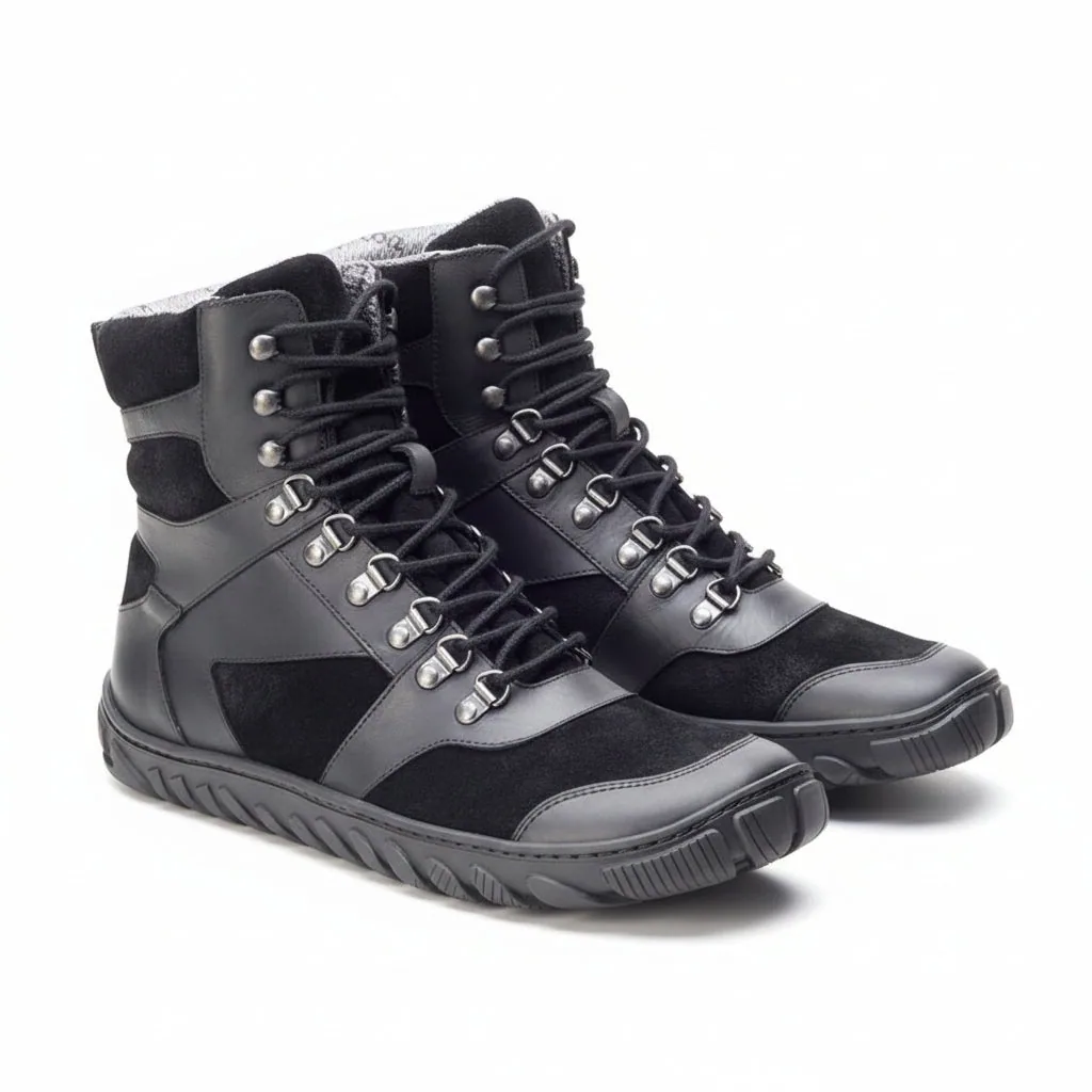 Ботинки ZAQQ EXPLORER Black Waterproof (чёрный цвет)