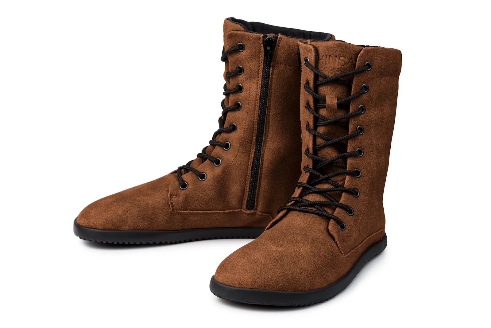Сапоги Ahinsa Jaya Zip Barefoot — тёмно-коричневый, фото 3