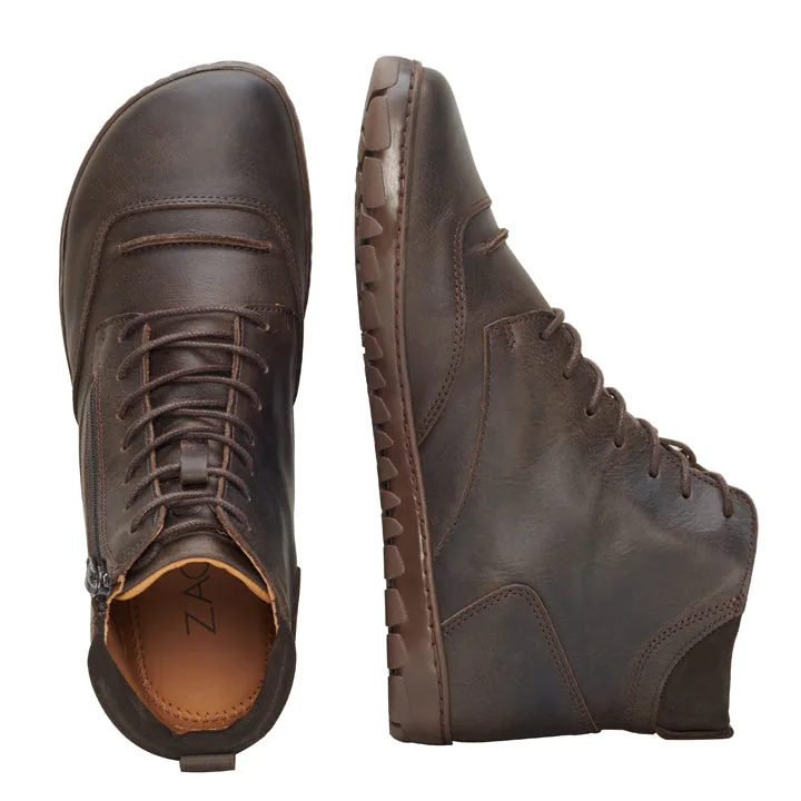 Мужские ботинки ZAQQ PARQER Dark Brown (тёмно-коричневый цвет), фото 3